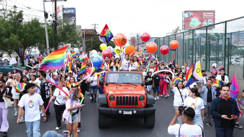Celebran marcha por la Diversidad 2025 en Nuevo León