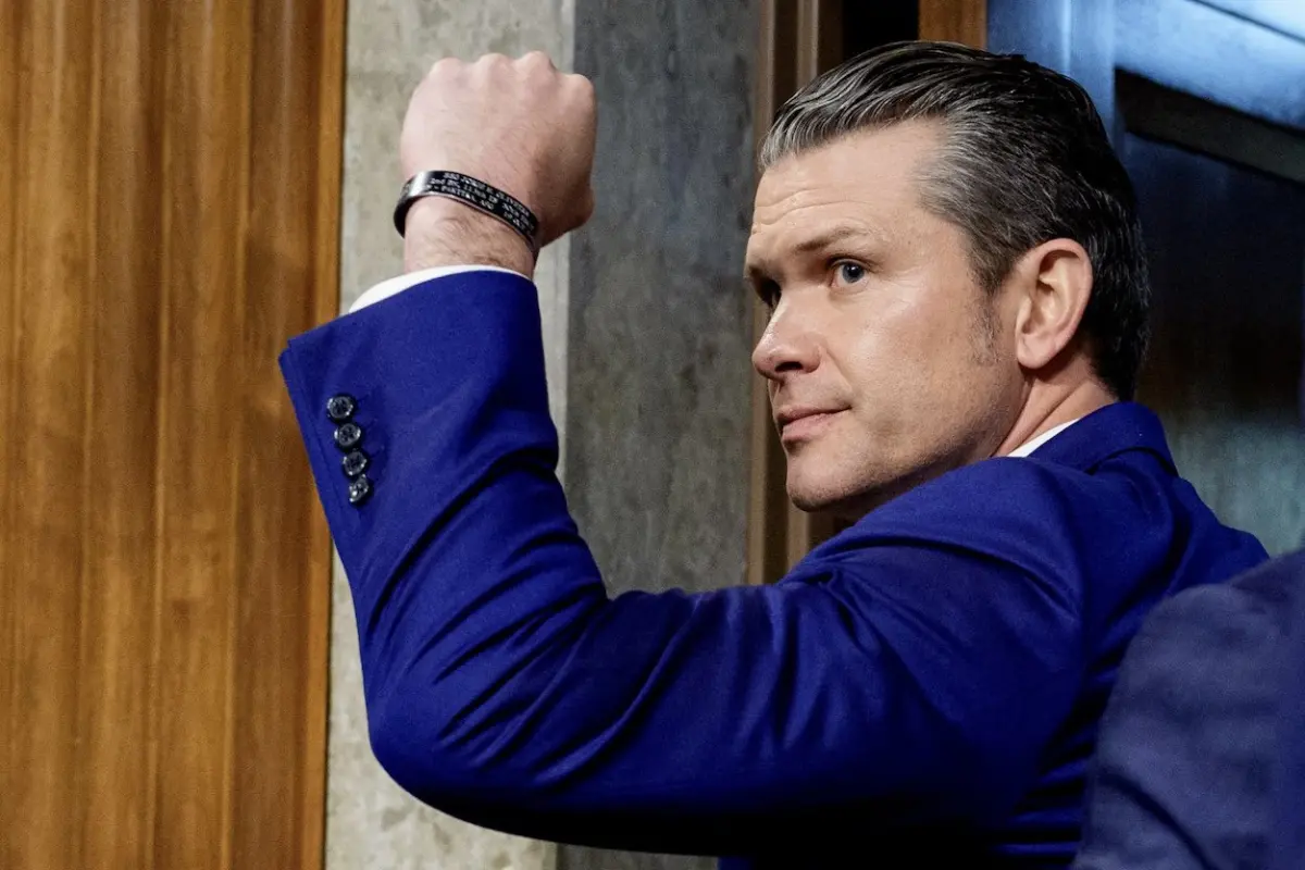 Créditos: X (@PeteHegseth).