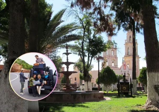 Esta carretera de Nuevo León te puede llevar a la "Plaza de Armas" de Matehuala en 4 horas
