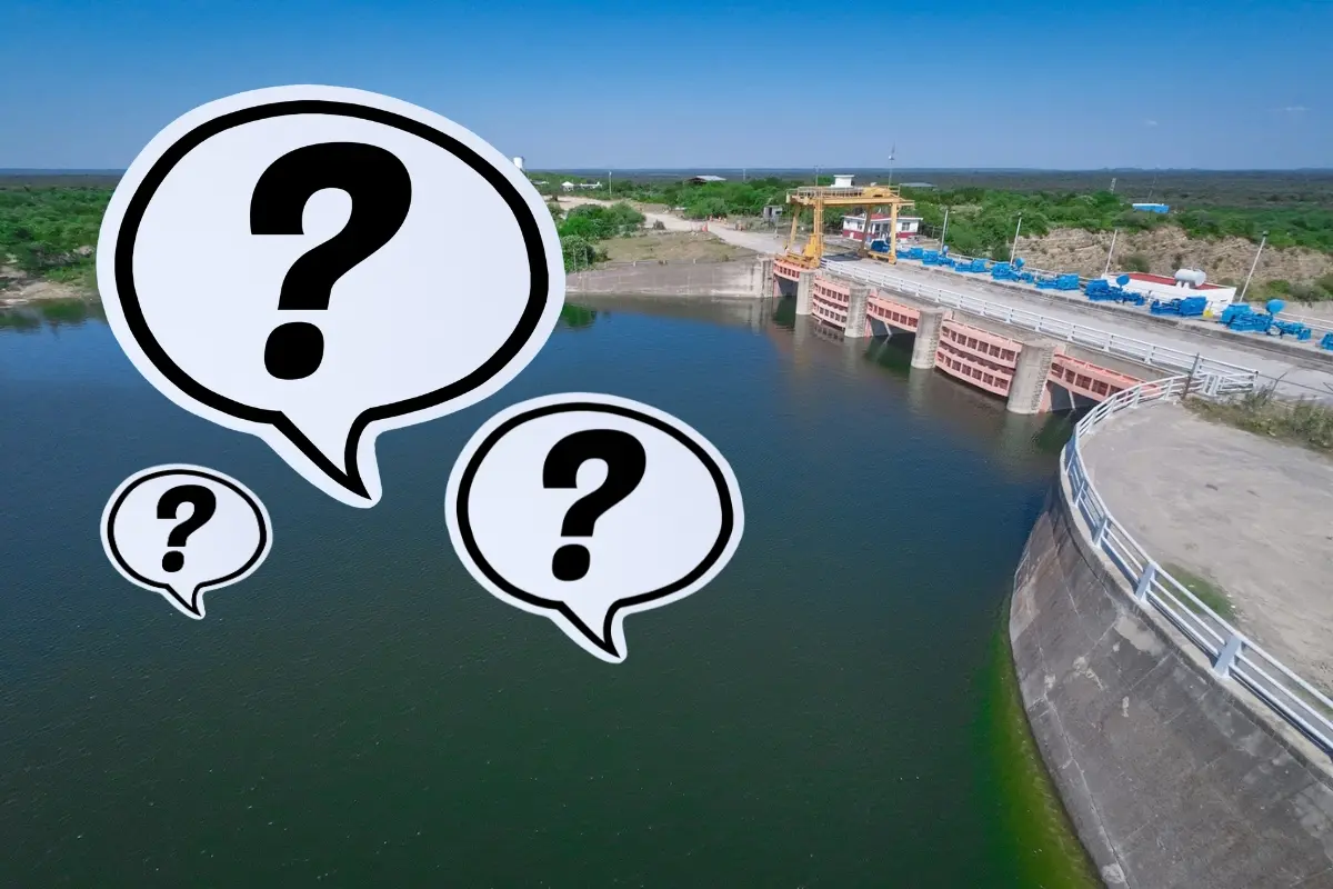 Una presa y signos de interrogación. Foto: Canva