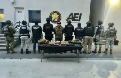 Fuerza Civil detiene a presunto delincuente acompañado de menor armado