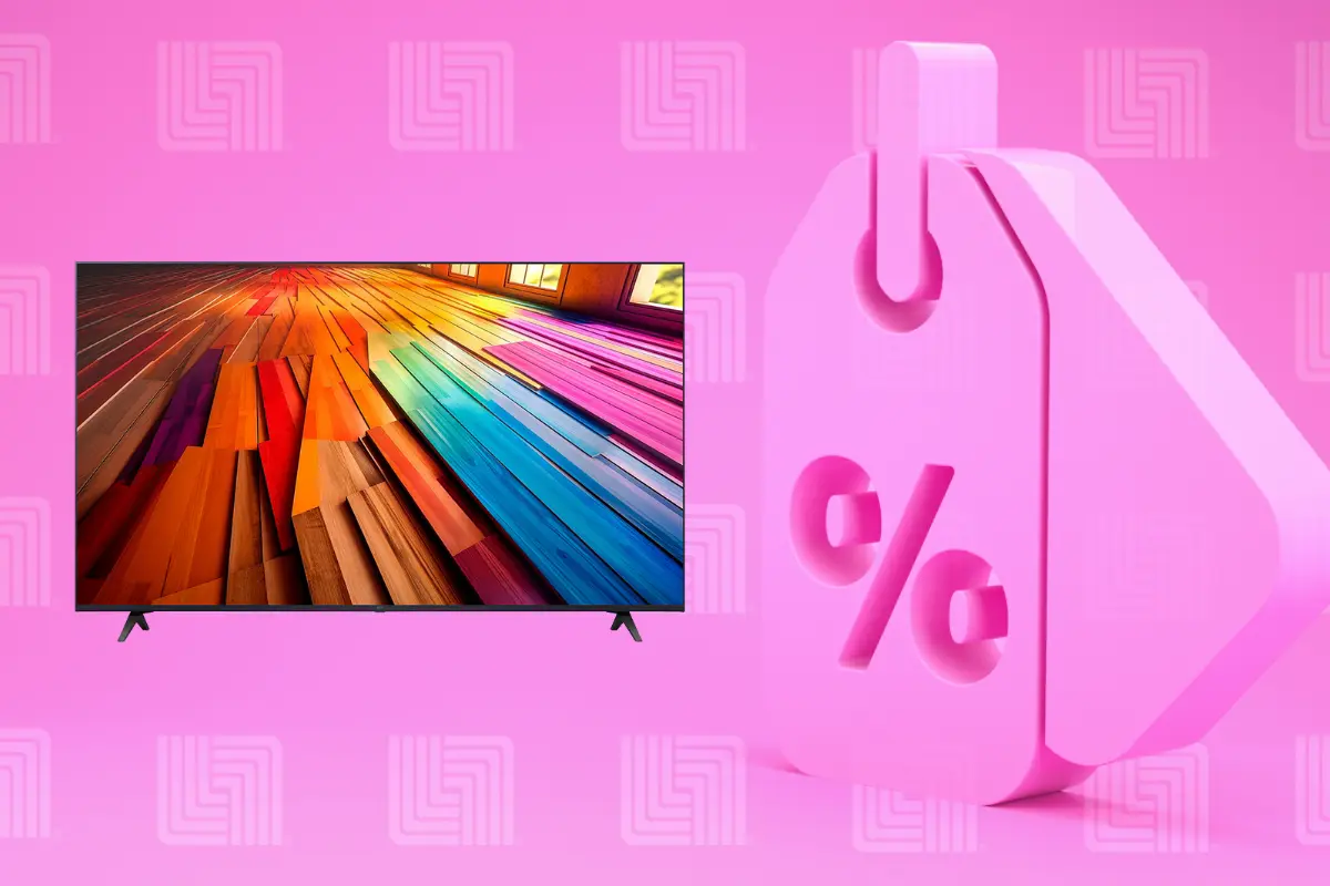 La oferta dela pantalla smart tv LED de LG en Liverpool tiene más de 13 mil pesos de ahorro. Foto: Liverpool | Canva