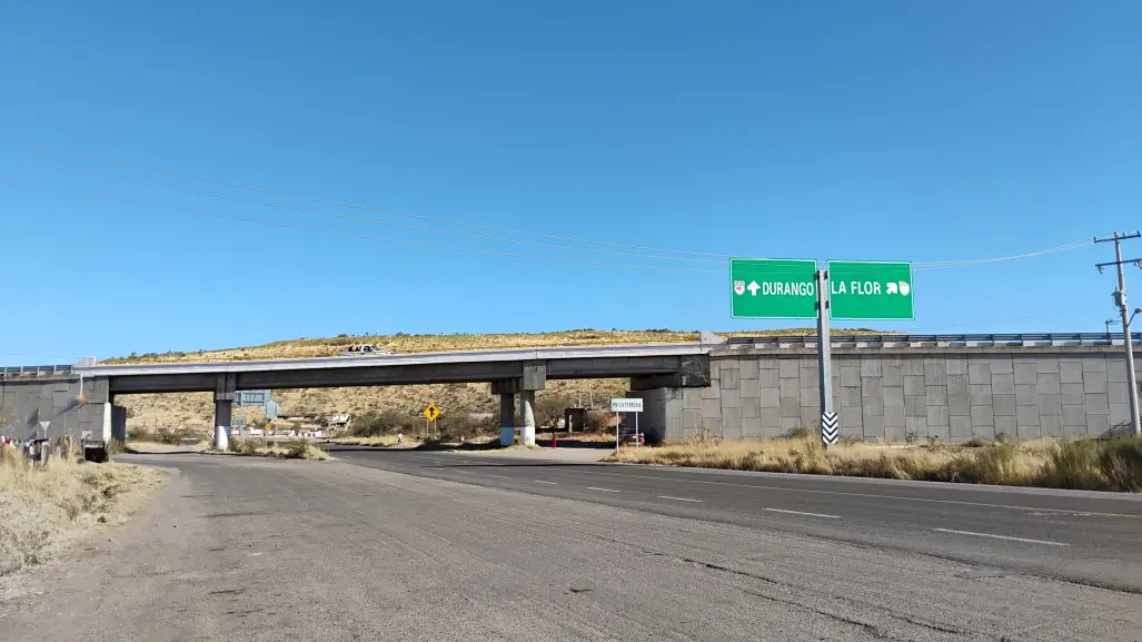 La carretera de Durango que te lleva en minutos a un famoso parque ecológico