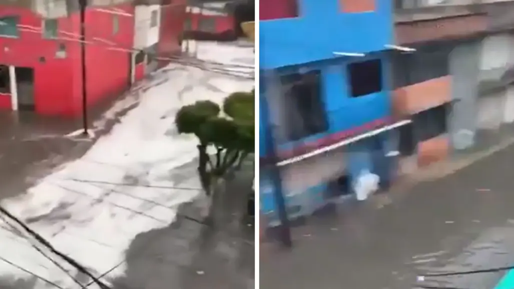 Se desborda presa Los Cuartos en Naucalpan por fuertes lluvias, estas son las afectaciones