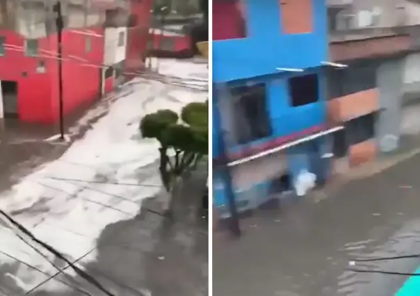 Se desborda presa Los Cuartos en Naucalpan por fuertes lluvias, estas son las afectaciones