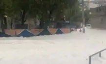 Se desborda río en Naucalpan