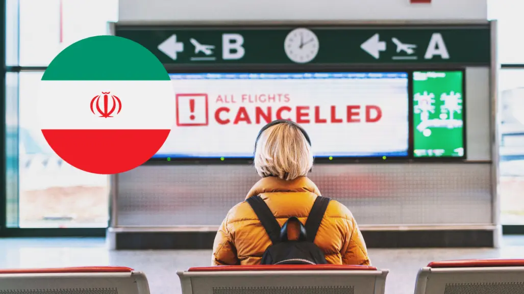 Aerolíneas cancelan vuelos en Medio Oriente tras bombardeos en Irán