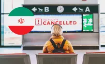 Aerolíneas cancelan vuelos en Medio Oriente tras bombardeos en Irán