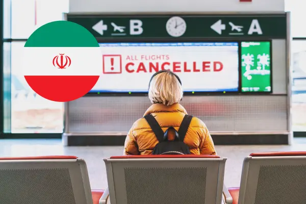 Aerolíneas cancelan vuelos en Medio Oriente tras bombardeos en Irán