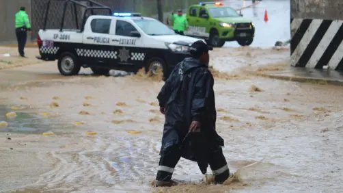 Lluvias provocan afectaciones en Xalapa y otros municipios de Veracruz