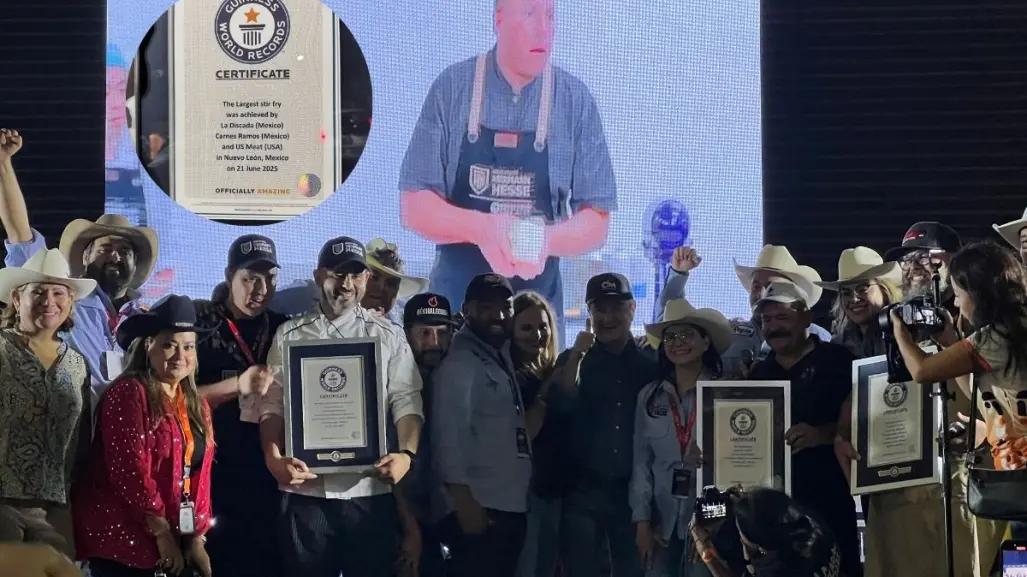 Carnes Ramos y La Discada 2025 rompen tres Récords Guinness