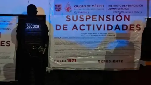 Más chelerías clausuradas en CDMX: 28 suspendidas y 5 cerradas por violar sellos oficiales