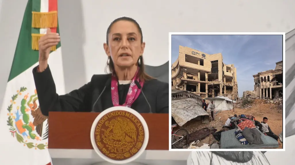 Claudia Sheinbaum reconoce a Palestina e Israel; evita hablar de "genocidio"