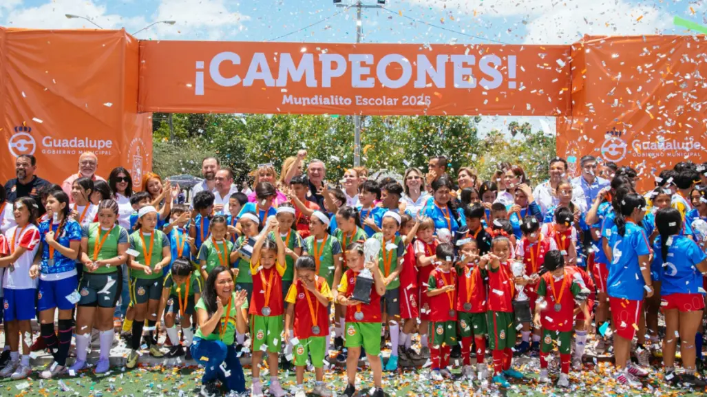Concluye con éxito primera edición del Mundialito Escolar Guadalupe 2025