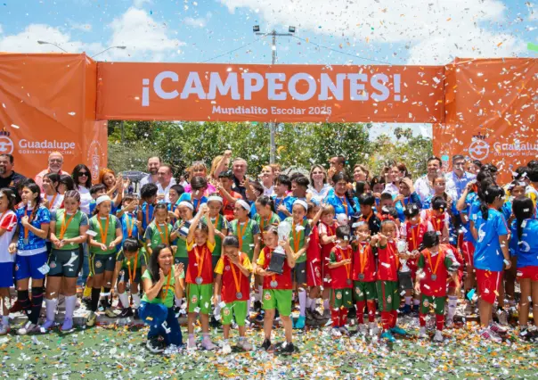 Concluye con éxito primera edición del Mundialito Escolar Guadalupe 2025