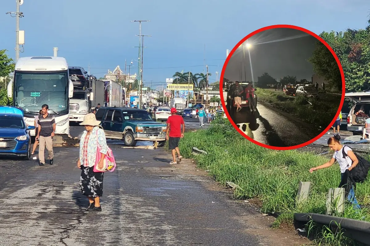Esperan que se restablezca lo antes posible la circulación vial | Foto: Ramón Sánchez