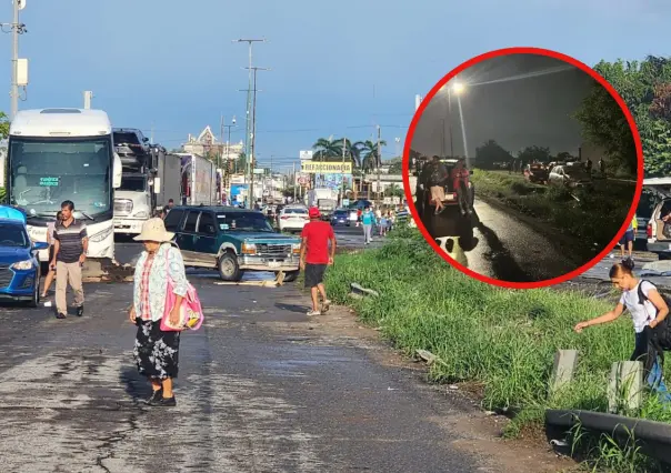 Tampico: continúa bloqueado el Puente "El Moralillo" por esa razón