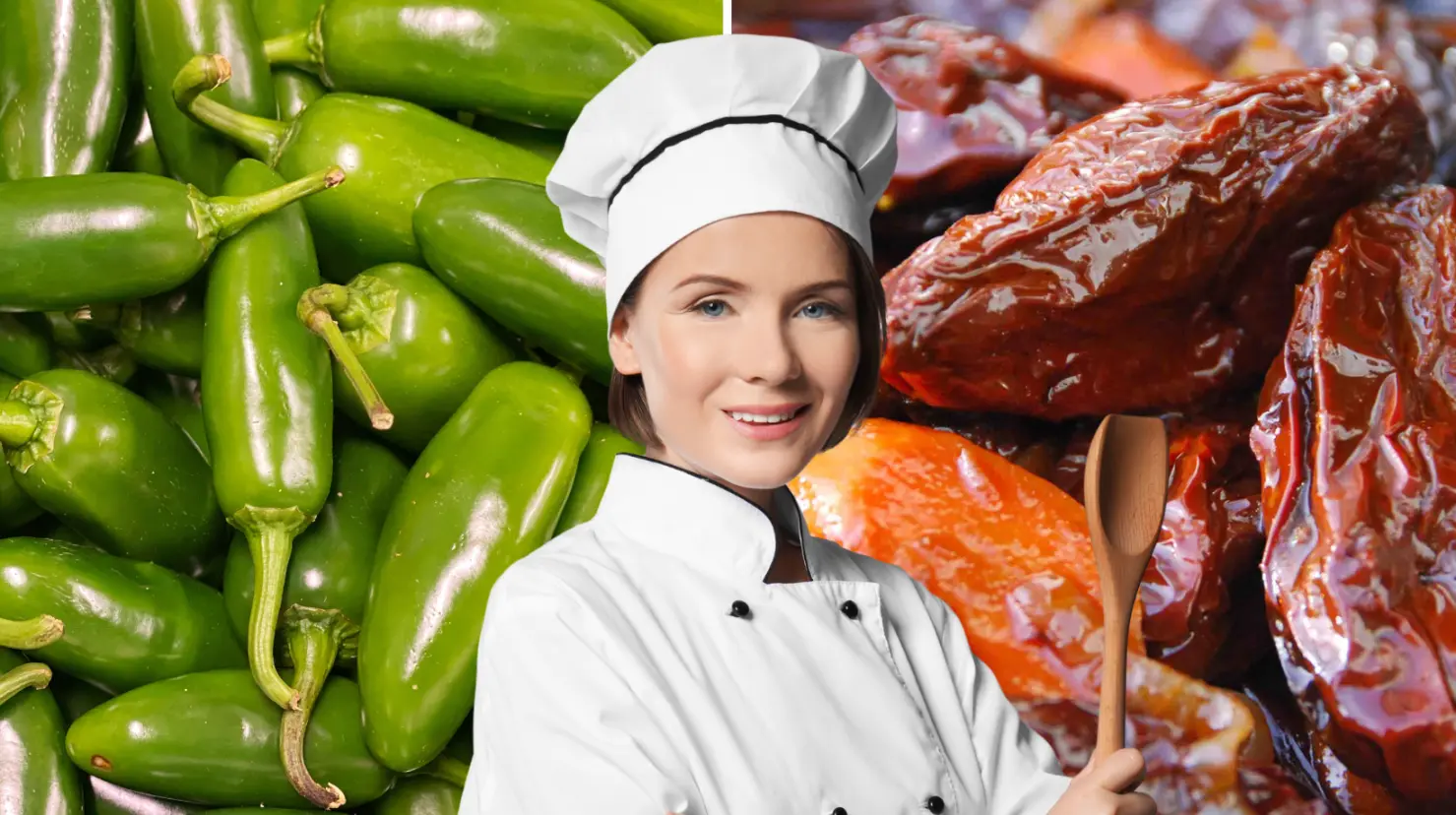 ¿Cuál es la diferencia entre el chile jalapeño y el chipotle? Foto: Canva.