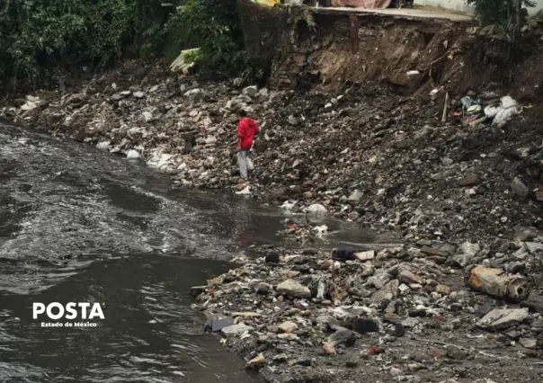 Continúan lluvias en Naucalpan: autoridades despliegan operativo por desbordamiento del Río Verde