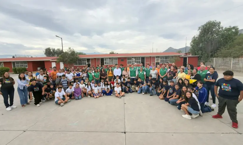 Escuela en Saltillo que recibirá la obra pública a través del presupuesto participativo / Foto: Gobierno de Coahuila