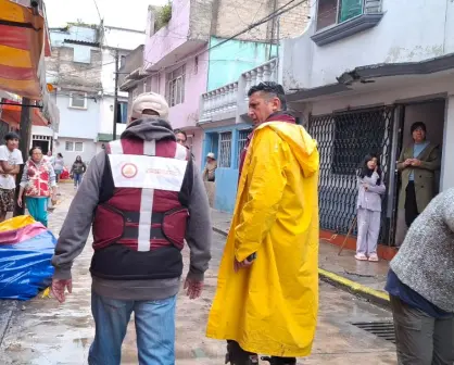 Sin lesionados en Naucalpan; Presa Los Cuartos permanece bajo vigilancia y familias reciben ayuda