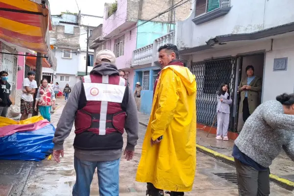 Sin lesionados en Naucalpan; Presa Los Cuartos permanece bajo vigilancia y familias reciben ayuda
