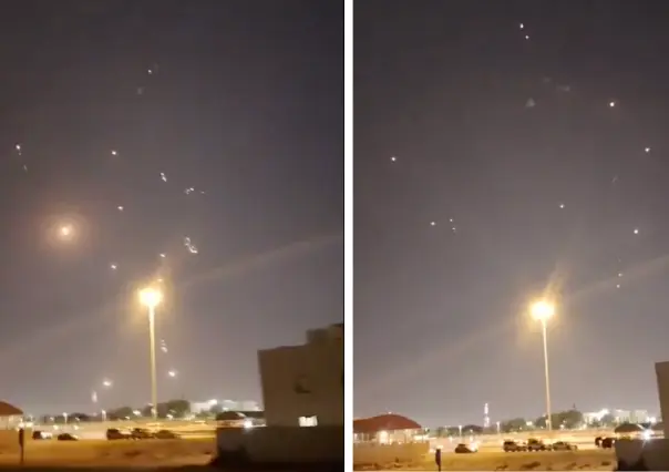 Irán ataca base de EU en Qatar en represalia a bombardeos estadounidenses