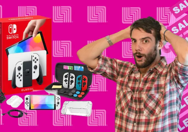 Liverpool tiene un Nintendo Switch OLED de 64 GB con el 34% de descuento