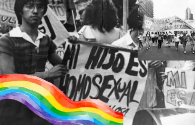 Así fue la primera marcha de la comunidad LGBTIQ+ en CDMX