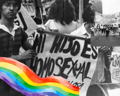 Así fue la primera marcha de la comunidad LGBTIQ+ en CDMX