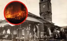El viejo mercadito de Tamaulipas que fue destruido por un voraz incendio