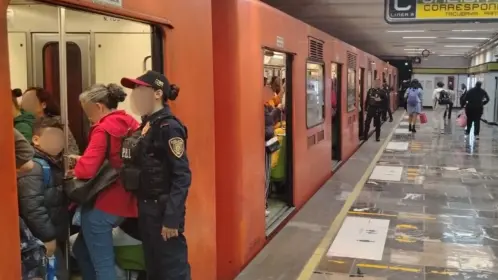 Metro CDMX presenta afectaciones por lluvias; estas son las estaciones con más retrasos