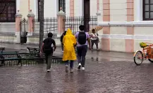 Tren de ondas tropicales seguirá generando fuertes lluvias  en Yucatán