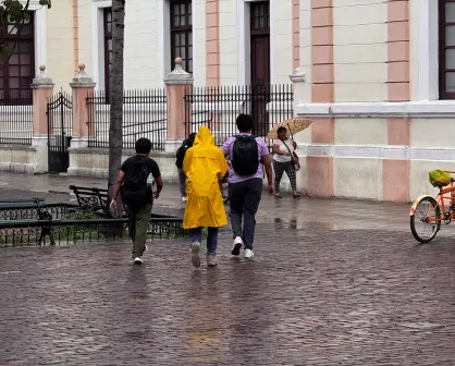 Tren de ondas tropicales seguirá generando fuertes lluvias  en Yucatán