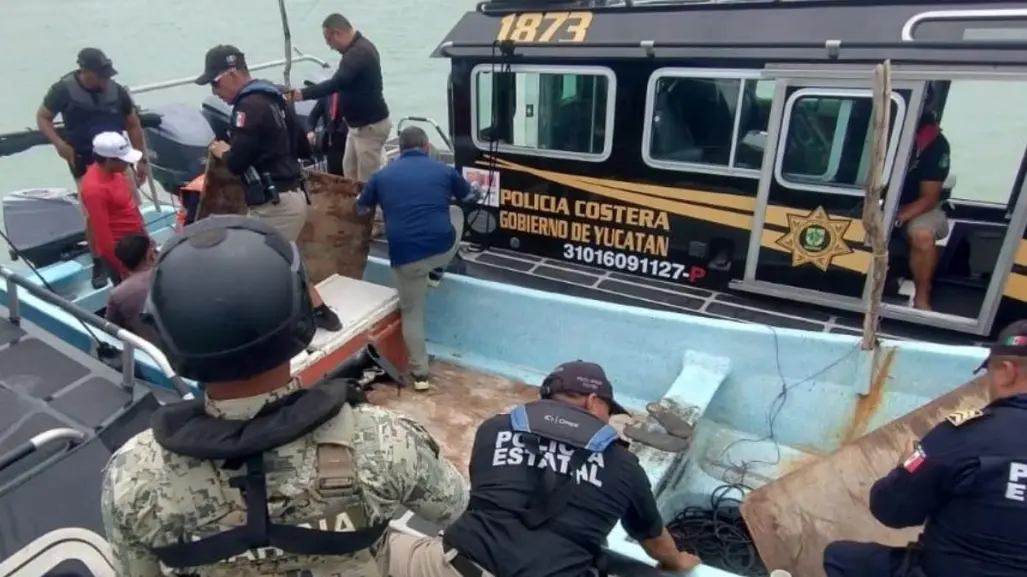 Seguridad en Yucatán: realizan operativo contra la pesca furtiva en Celestún
