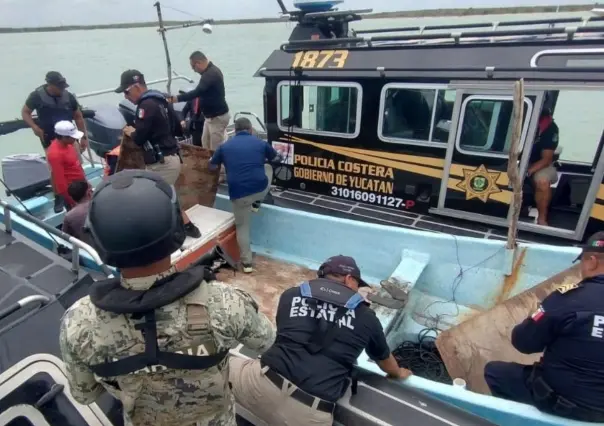 Seguridad en Yucatán: realizan operativo contra la pesca furtiva en Celestún