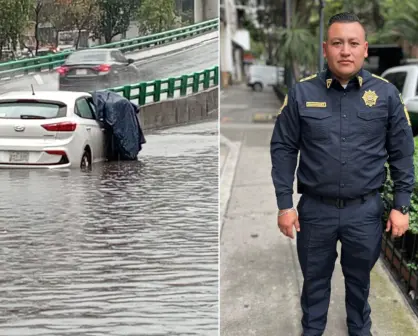 Esta es la historia del héroe que salvó a un bebé en CDMX durante la tormenta