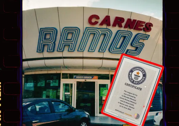Carnes Ramos, ¡la única carnicería regia con Récord Guinness!