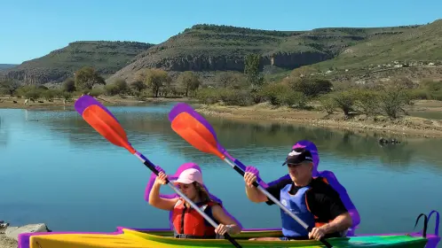 El río de Durango cuyos estanques tienen agua todo el año y es ideal para el canotaje