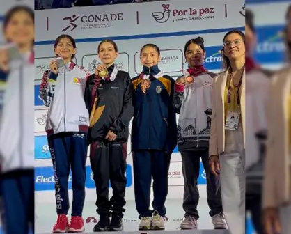 Sudcaliforniana gana plata en taekwondo, en su debut en la Olimpiada Nacional 2025