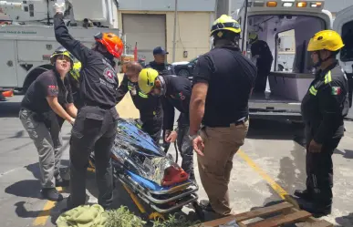 Trabajador de CFE sufre descarga eléctrica en Santa Catarina