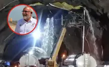 Túnel de la autopista Mante-Ocampo-Tula registra filtración de gran cantidad de agua