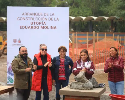 Clara Brugada inaugura la Utopía Eduardo Molina: nuevo espacio para 65 mil vecinos de CDMX