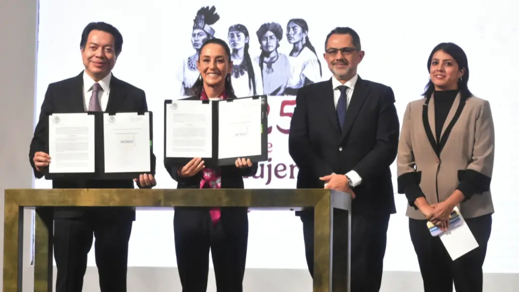 Claudia Sheinbaum firma decretos con CNTE: movilidad docente y jubilación anticipada