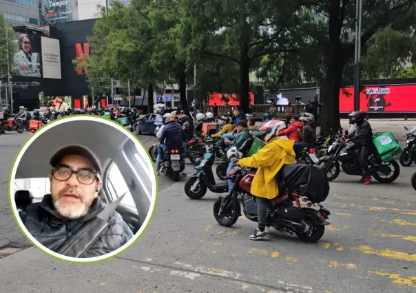 Trabajadores de apps en CDMX exigen reglas claras en tarifas: "No sabemos cuánto vamos a ganar"