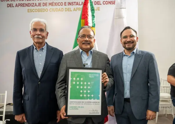 Andrés Mijes asume como vicepresidente de la Red de Ciudades del Aprendizaje de México