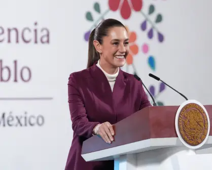 Así felicitaron los reporteros a Claudia Sheinbaum por su cumpleaños
