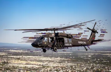 Black Hawk realiza vigilancias en carreteras de Nuevo León