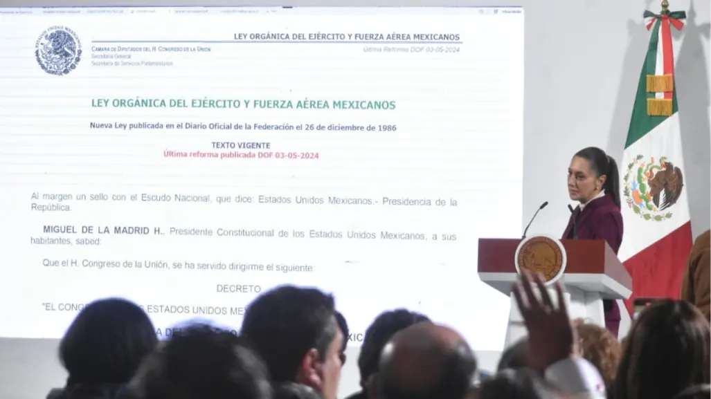 Claudia Sheinbaum responde a críticas por reforma a Guardia Nacional: "solo muestran su ignorancia
