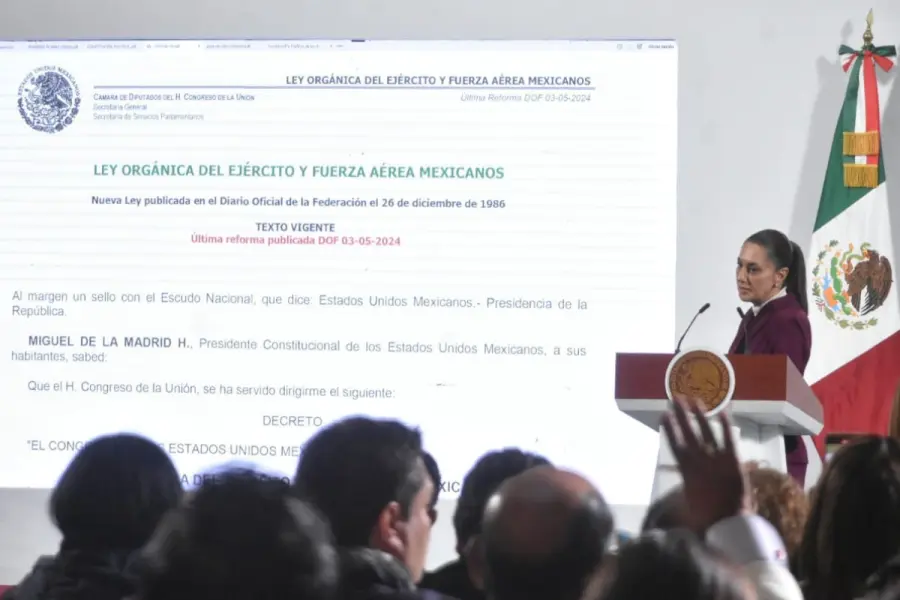 Claudia Sheinbaum responde a críticas por reforma a Guardia Nacional: "solo muestran su ignorancia